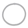 Thumbnail Image 1 of Shy Creation Diamond Necklace 10-7/8 ct tw Round 14K White Gold 18&quot; SC55021354Z18