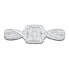 Thumbnail Image 3 of Diamond Promise Ring 1/6 ct tw Round 10K White Gold