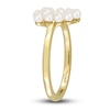 Thumbnail Image 1 of Freshwater Cultured Pearl Heart Ring 14K Yellow Gold