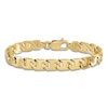 Thumbnail Image 3 of Men's Solid High-Polish Anchor Link Bracelet 14K Yellow Gold 8&quot;