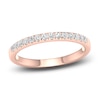 Thumbnail Image 1 of Diamond Wedding Band 1/4 ct tw Round 14K Rose Gold