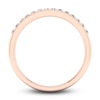 Thumbnail Image 4 of Diamond Wedding Band 1/4 ct tw Round 14K Rose Gold