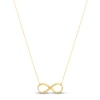 Thumbnail Image 1 of Adjustable Infinity Necklace 14K Yellow Gold 16&quot;