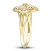 Thumbnail Image 2 of Diamond Lace Ring 1/20 ct tw Round 14K Yellow Gold