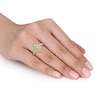 Thumbnail Image 5 of Diamond Lace Ring 1/20 ct tw Round 14K Yellow Gold