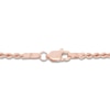 Thumbnail Image 2 of High-Polish Glitter Rope Chain 14K Rose Gold 24&quot; 2.4mm