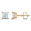 Thumbnail Image 0 of Princess-Cut Diamond Solitaire Stud Earrings 1 ct tw 14K Yellow Gold (I/I2)