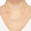 Thumbnail Image 3 of Semi-Solid Glitter Rope Chain Necklace 14K Yellow Gold 16&quot; 2mm