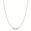 Thumbnail Image 1 of Semi-Solid Glitter Rope Chain Necklace 14K Yellow Gold 16&quot; 2.4mm