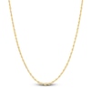 Thumbnail Image 0 of Semi-Solid Glitter Rope Chain Necklace 14K Yellow Gold 20" 2.4mm