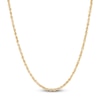 Thumbnail Image 1 of Semi-Solid Glitter Rope Chain Necklace 14K Yellow Gold 20&quot; 1.8mm