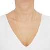 Thumbnail Image 2 of Semi-Solid Glitter Rope Chain Necklace 14K Yellow Gold 24" 1.8mm