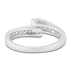 Thumbnail Image 2 of Round-Cut Diamond Bypass Engagement Ring 1 ct tw 14K White Gold