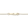 Thumbnail Image 3 of Engravable Sideways Cross Necklace 14K Yellow Gold 18&quot; Adjustable