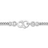 Thumbnail Image 3 of Franco Chain Necklace 4mm Stainless Steel 24&quot;