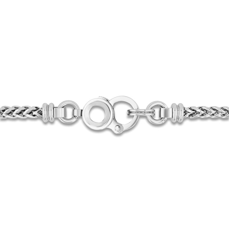 Main Image 3 of Franco Chain Necklace 4mm Stainless Steel 24&quot;