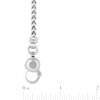 Thumbnail Image 4 of Franco Chain Necklace 4mm Stainless Steel 24&quot;