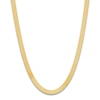 Thumbnail Image 1 of Herringbone Chain Necklace 4mm 10K Yellow Gold 18&quot;