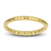 Thumbnail Image 1 of Italia D'Oro Stacking Textured Ring 14K Yellow Gold