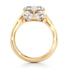 Thumbnail Image 2 of J'Lure Lozenge Step-Cut Lab-Created Diamond Engagement Ring 4-3/4 ct tw 18K Yellow Gold