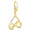 Thumbnail Image 3 of Charm'd by Lulu Frost Diamond Infinity Dangle Charm 1/8 ct tw 10K Yellow Gold