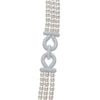 Thumbnail Image 2 of Yoko London Cultured Pearl Three-Strand Necklace With Diamonds 2 ct tw 18K White Gold 32&quot;