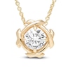 Thumbnail Image 1 of Unspoken Diamond Solitaire Necklace 1-1/2 ct tw 14K Yellow Gold 18&quot; (I1/I)