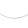 Thumbnail Image 1 of Solid Wheat Chain 14K White Gold 24&quot; Length 1mm