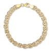 Thumbnail Image 1 of Byzantine Bracelet 14K Yellow Gold 7.5&quot; Length