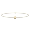 Thumbnail Image 2 of Teardrop Bracelet 10K Yellow Gold 7.25&quot;