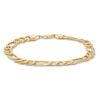 Thumbnail Image 0 of Hollow Figaro Link Chain Bracelet 10K Yellow Gold 9"