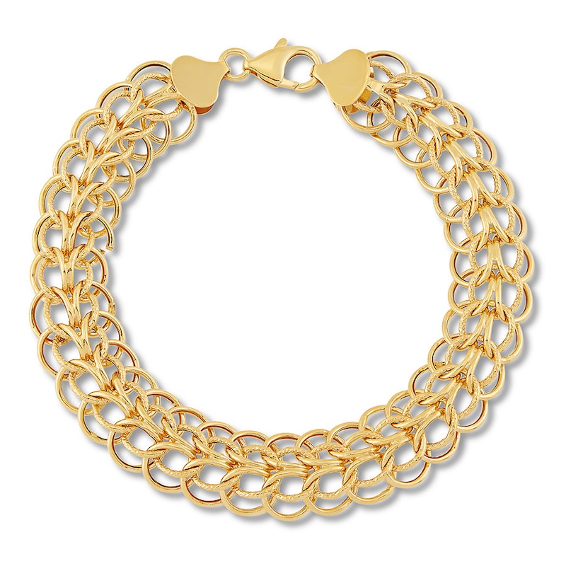 Main Image 2 of Sedusa Chain Bracelet 14K Yellow Gold 7.5&quot;