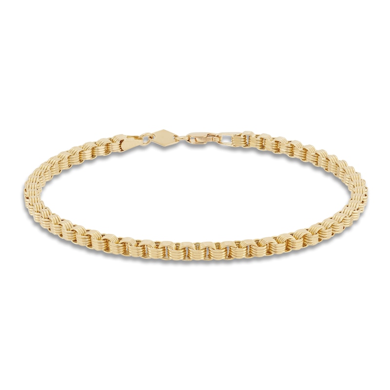 Main Image 1 of Link Bracelet 10K Yellow Gold 8 Length