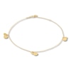 Thumbnail Image 0 of Disc Drop Anklet 10K Yellow Gold 9"