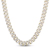 Thumbnail Image 1 of Diamond Curb Necklace 3 1/5 ct tw Round 10K Yellow Gold