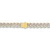 Thumbnail Image 3 of Diamond Curb Necklace 3 1/5 ct tw Round 10K Yellow Gold