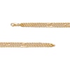 Thumbnail Image 1 of Triple Rope Bracelet 10K Yellow Gold 7.5"