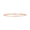 Thumbnail Image 1 of Stackable Bangle Bracelet 14K Rose Gold 8&quot;