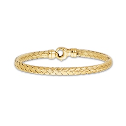 Weave Bracelet 14K Yellow Gold 7.25&quot;