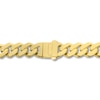 Thumbnail Image 3 of Men's Diamond Curb Bracelet 7/8 ct tw Round 10K Yellow Gold