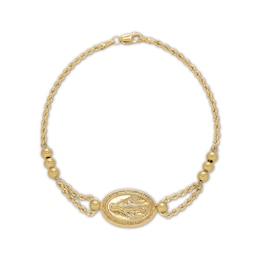 Miraculous Bracelet 10K Yellow Gold 7.5&quot;