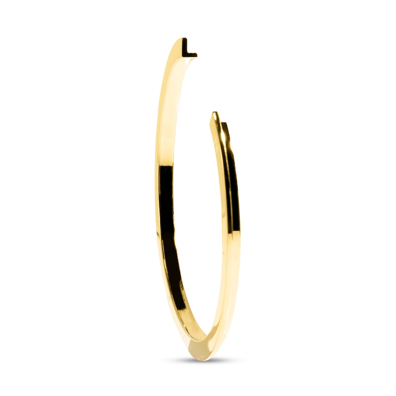 Stella Valle Letter Bangle Bracelet 18K Gold-Plated Brass