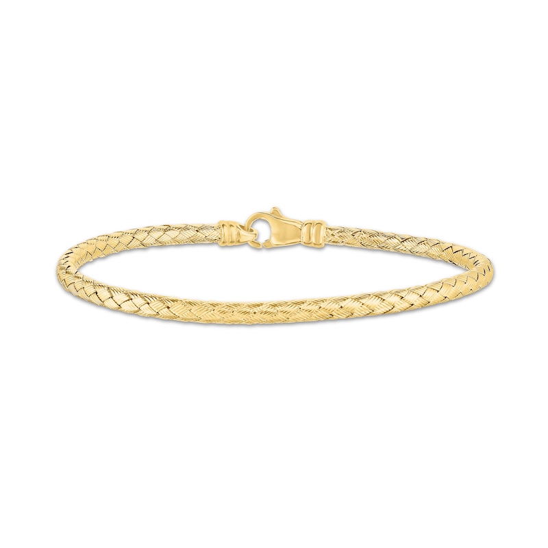 Main Image 1 of Weave Bracelet 14K Yellow Gold 7.25&quot;