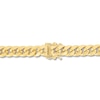 Thumbnail Image 2 of Solid Miami Cuban Link Bracelet 14K Yellow Gold 8.5&quot;