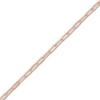 Thumbnail Image 1 of Solid Paperclip Chain Bracelet 14K Rose Gold 7.25"