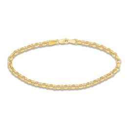 Rolo Chain Bracelet 14K Yellow Gold 7.25&quot;