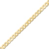 Thumbnail Image 2 of Solid Cuban Link Chain Bracelet 14K Yellow Gold 8&quot;