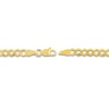 Thumbnail Image 3 of Solid Cuban Link Chain Bracelet 14K Yellow Gold 8&quot;