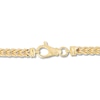 Thumbnail Image 1 of Square Franco Chain Bracelet 14K Yellow Gold 8.75"