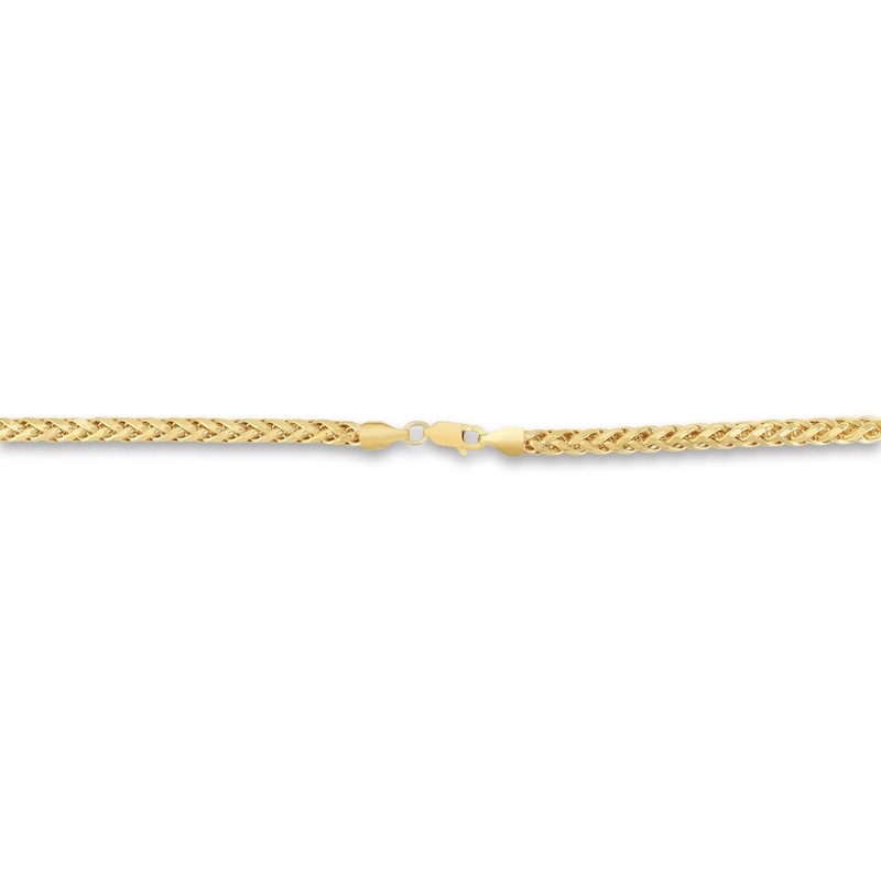 Diamond-Cut Chain Bracelet 14K Yellow Gold 8"